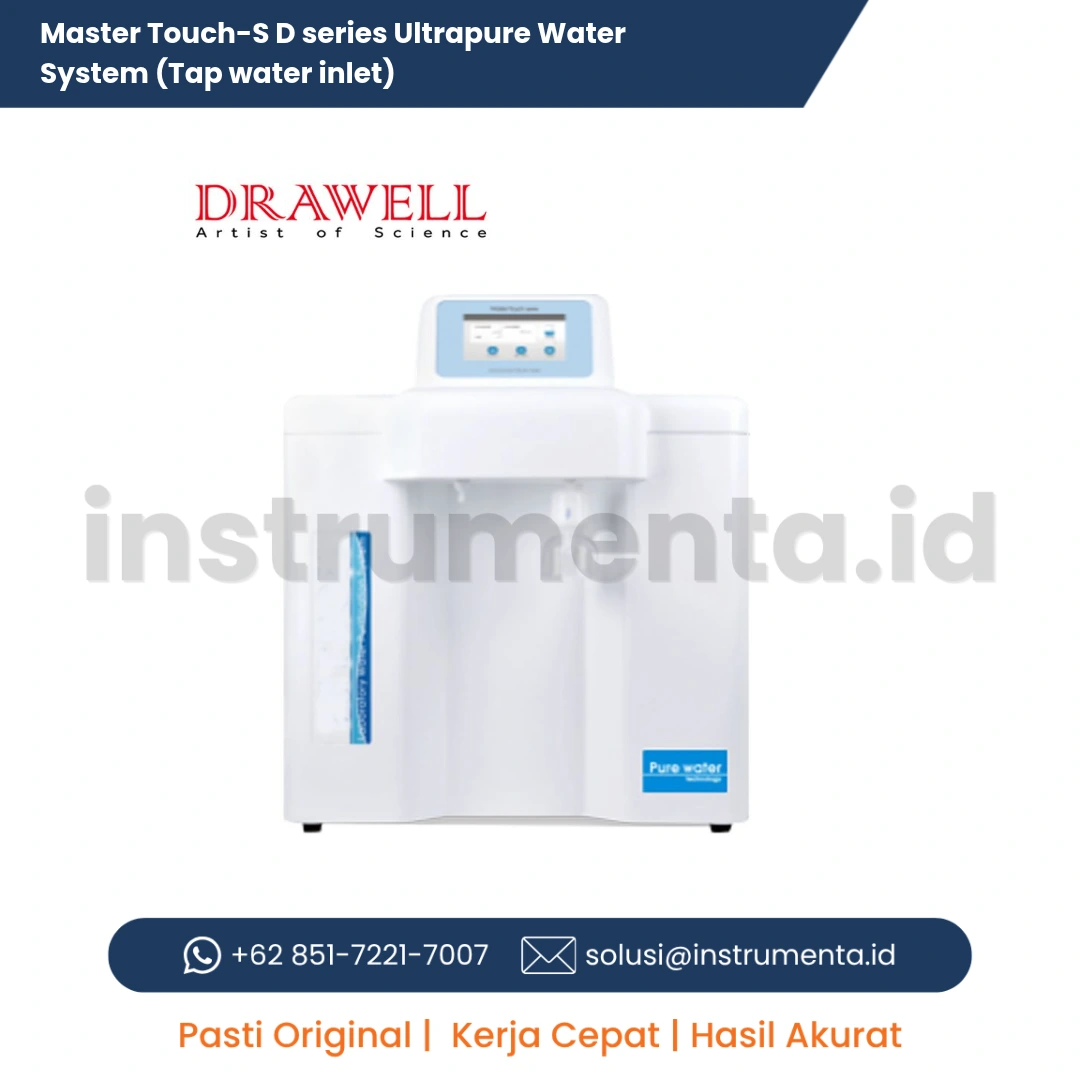 Distributor Resmi Master Touch-S/D Ultrapure Water System Tap Water Inlet Ready Stock